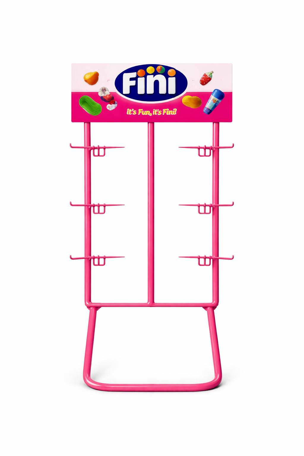 Présentoir Fini 6 broches Vide