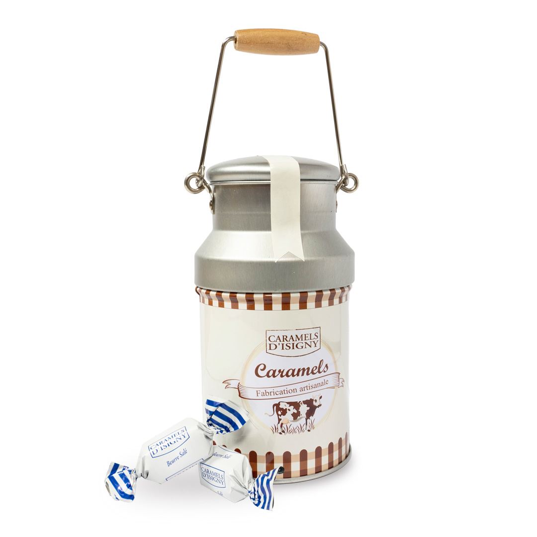 Caramels d’Isigny au beurre salé – Pot à lait gourmand 75 g