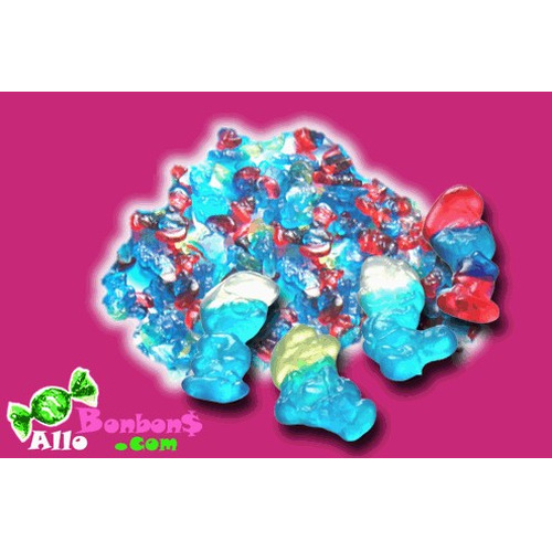 Schtroumpfs HARIBO , 4 sachets de 120 gr