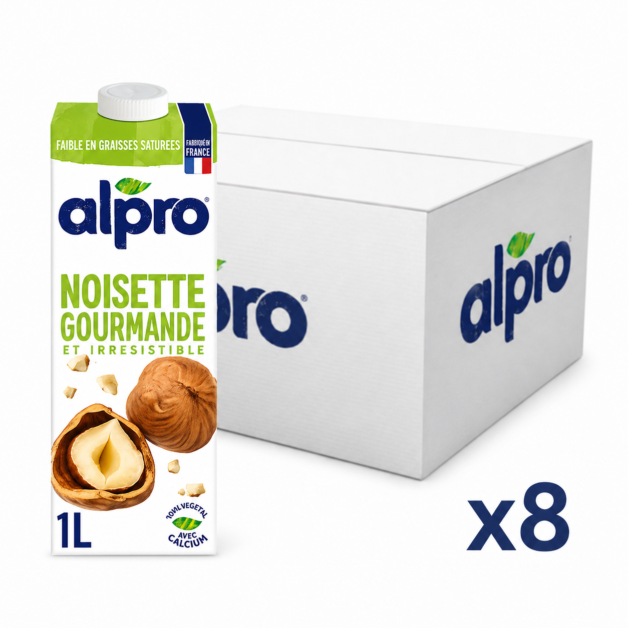 Boisson végétale à la noisette Alpro 1L