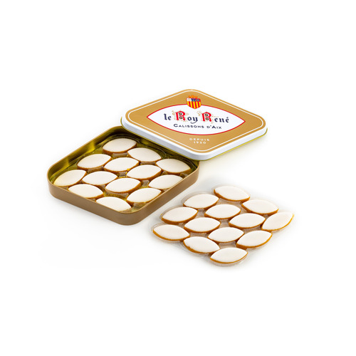 Boite losange 26 calissons 340g 1 BD Bertini