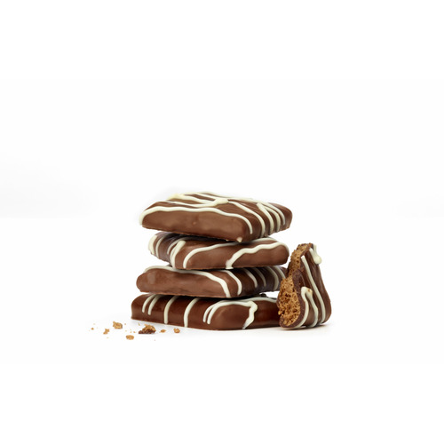 Kaneelkoekjes-melkchocolade-stapel