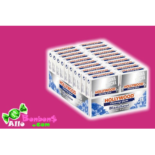 hollywood, Blancheur Menthe, boite de 20 2 hollywood, Blancheur Menthe, boite de 20