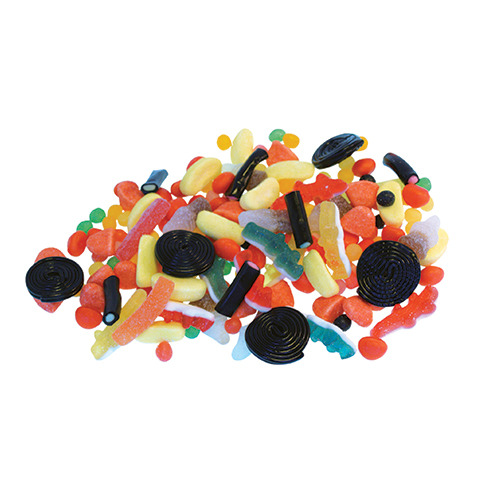 Asst 100% haribo, sac de 1kg