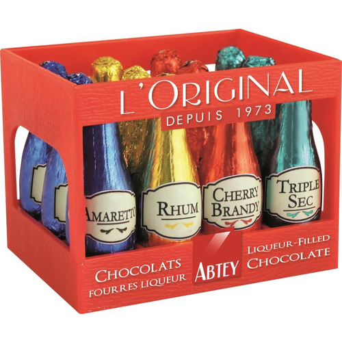 Casier de 9 bouteilles liqueurs, l'Original ABTEY 81g