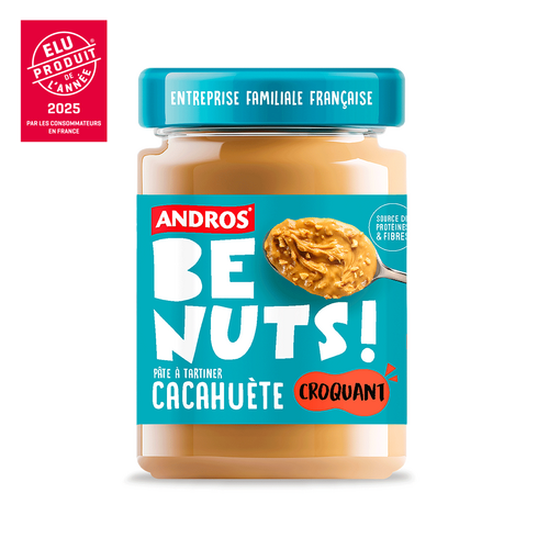 PATE A TARTINER bE NUTS 325GR CACAHUETE CROQUANTE