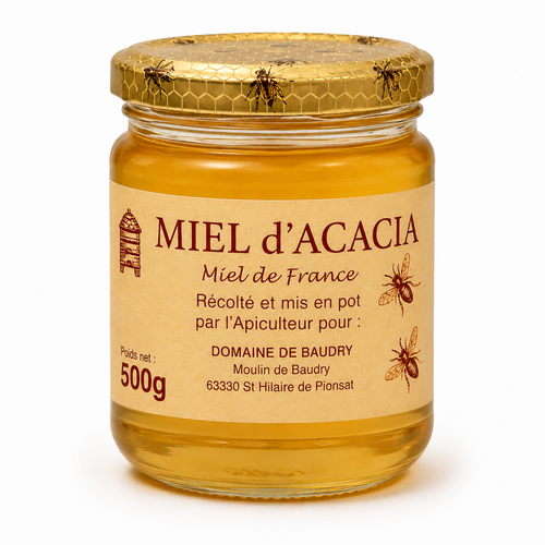 Miel d'Acacia France Gatinais 500 g