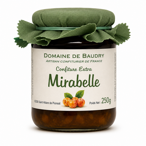Confiture de mirabelle 370 g