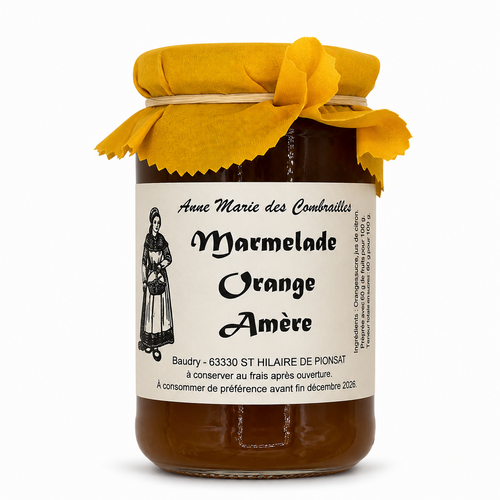 Marmelade d'Orange Amère 370gr