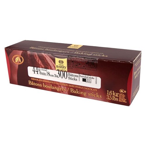 300 Bâton chocolat de 5,3 gr longueur 8 cm 1,6kg Barry