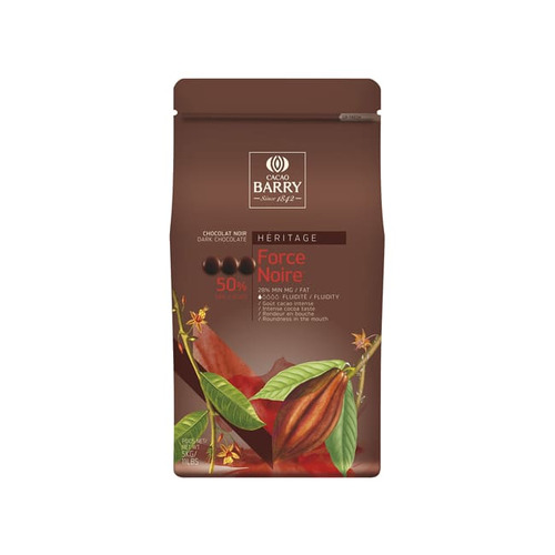 Force noire chocolat noir 5 kg 50% Cacao Barry