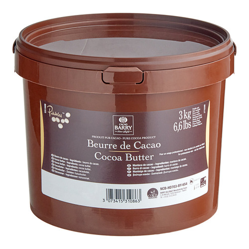 Beurre de cacao format gouttes 3kg BARRY