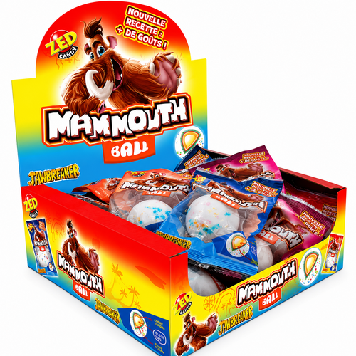 Boite de 18 Mammouth Balls Mystery
