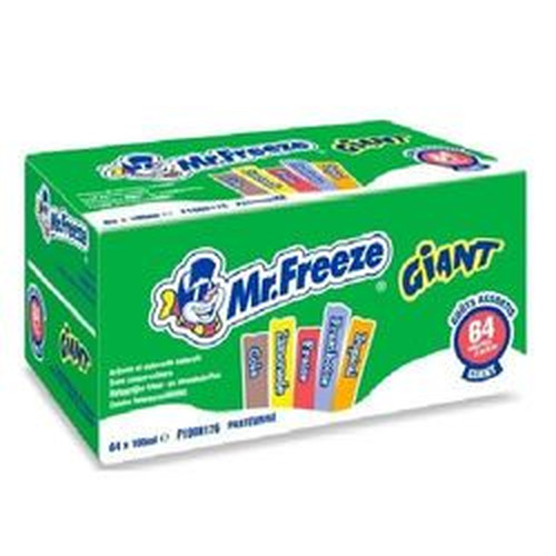 Boîte de 64 Giant Mr Freeze 105 ml
