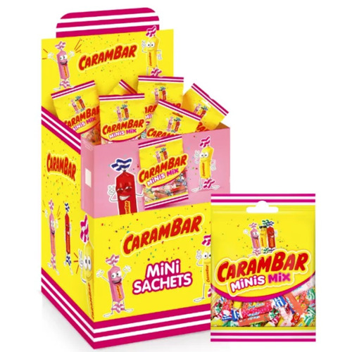 Boîte de 30 mini sachets Carambar Mix 35 g