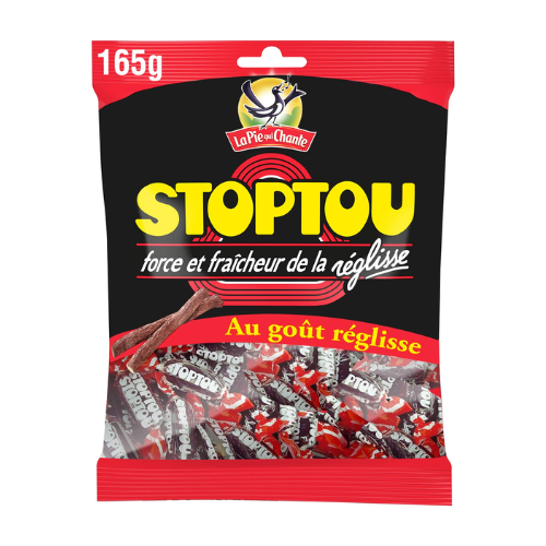 Sachet 165g Stoptou Réglisse