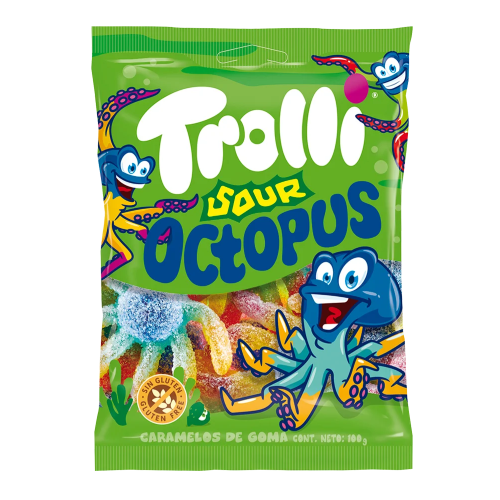 Sac 1 kg Joubini pieuvres acidulées Trolli
