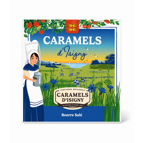 Boîte Pavés de Caramels au Beurre Salé 75g