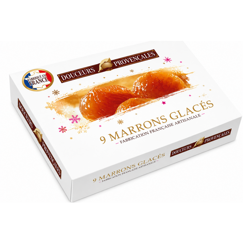 Marrons glacés entiers Corsiglia – Boîte 9 pièces, 160 g