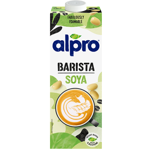 Lait de Soja Nature Barista 1L pour professionnel Alpro