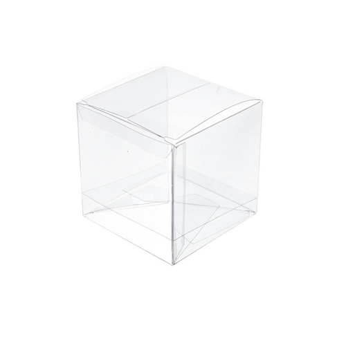 Cube pliant fond automatique 110 x 110 x 110 mm PVC transparent