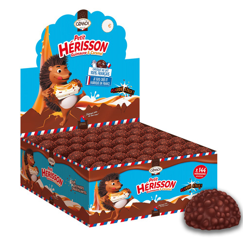 144 Hérissons chocolat caramel Cémoi