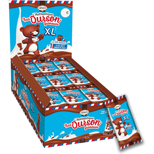 Boite de 27 oursons XL choco Cémoi