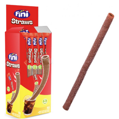 Boîte de 50 pailles Cola Halal Fini