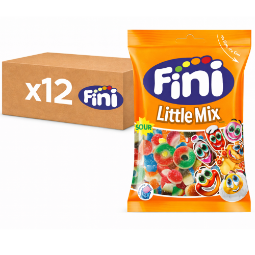 Carton de 12 sachets 90g Little Mix Fizz Halal Fini