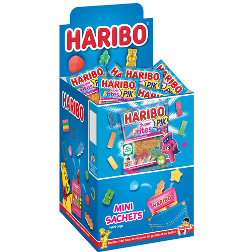 Boîte de 30 sachets Super Mini Frites 40 g Haribo