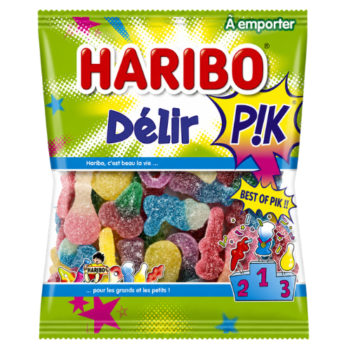 Carton de 30 Delir Pik 120 g Haribo