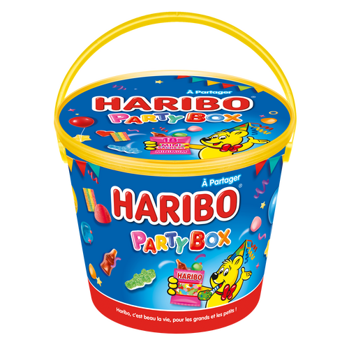 Seau Party Box Haribo 650 g