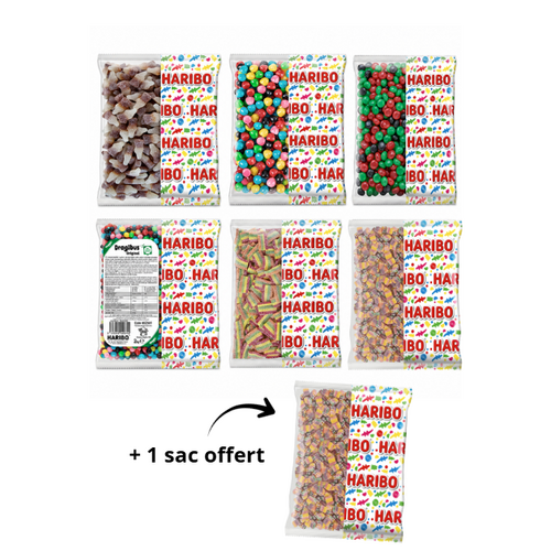 Colis vrac veggie 6 sacs + 1 offert