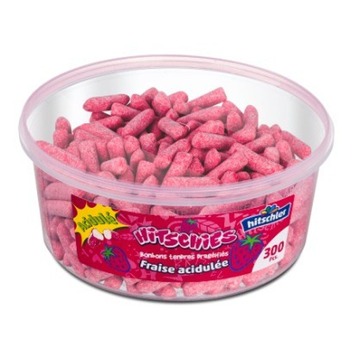 Hitschies Fraise bac 840 g Hitschler