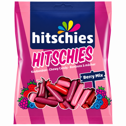 Hitschies fruits rouges sachet 125 g Hitschler