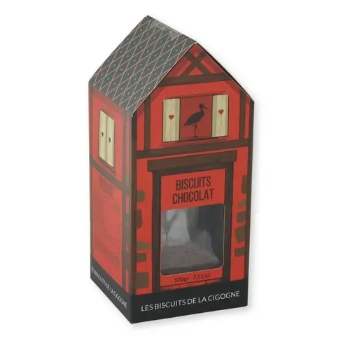Biscuits de la cigogne chocolat 70% cacao - 100g