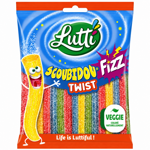 Sachet 100g Scoubidou Fizz Twist - LUTTI