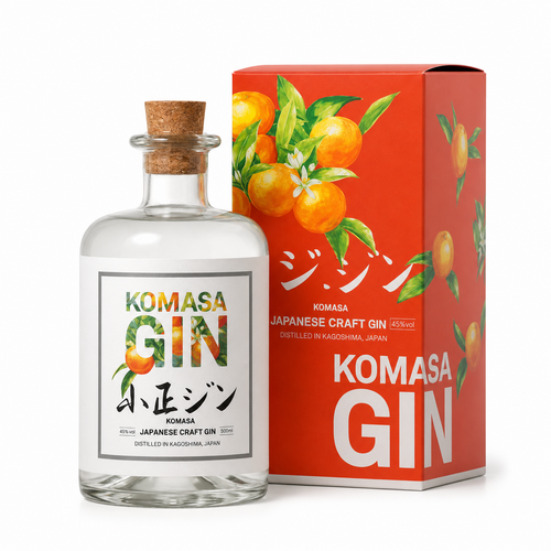 Gin japonais premium Komasa Komikan 500ml