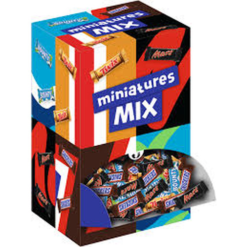 Miniatures chocolat Celebrations en dispenser 3 kg