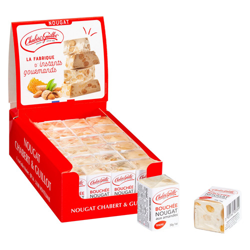Petits Suisse, au nougat tendre, boite de 24 pièces