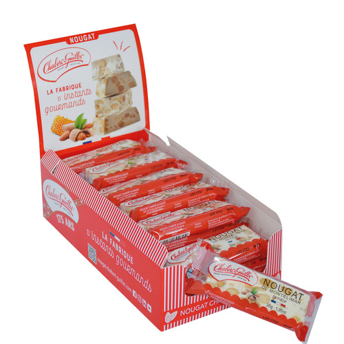 Barres de nougat 30 g Chabert & Guillot x 24