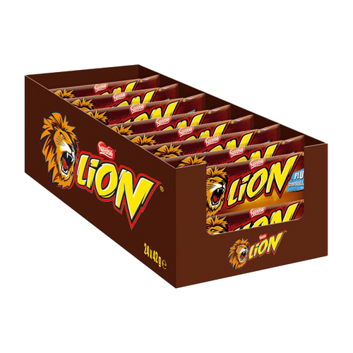 Boîte de 24 barres Lion Nestlé