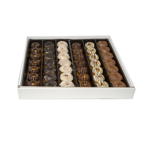 Pâtes d'amande donuts Carline 30 g - boîte de 42 pièces