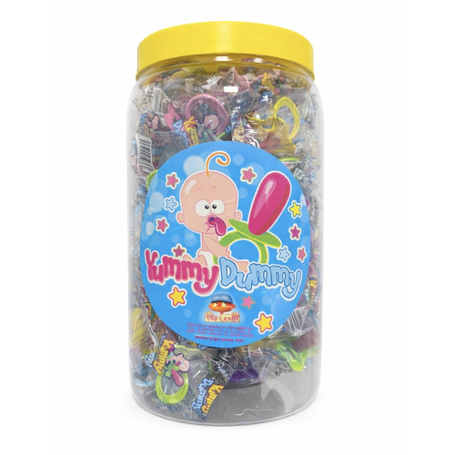 Tétines Sucrées Enveloppées Zip Zap – Tubo de 70 pièces