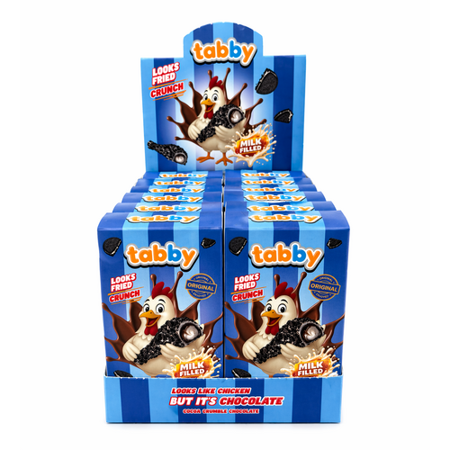 Boîte de 12 Biscuits Cacao Fourrés au Lait Style Oreo - Tabby