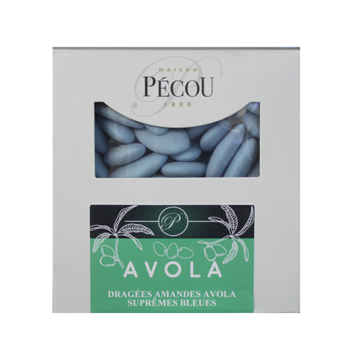 Dragées amandes Avola Suprêmes bleues 1 kg Pécou