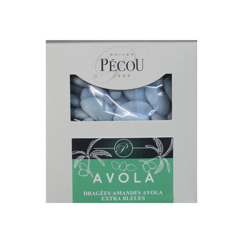 Dragées amandes Avola extra bleues 1 kg Pécou