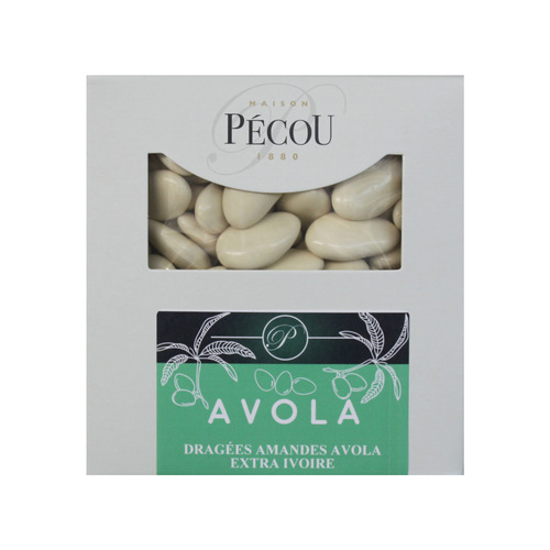 Dragées amandes Avola extra ivoire 1 kg Pécou