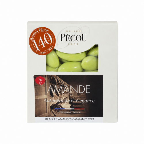 Dragées catalanes vert tilleul 1 kg Pécou