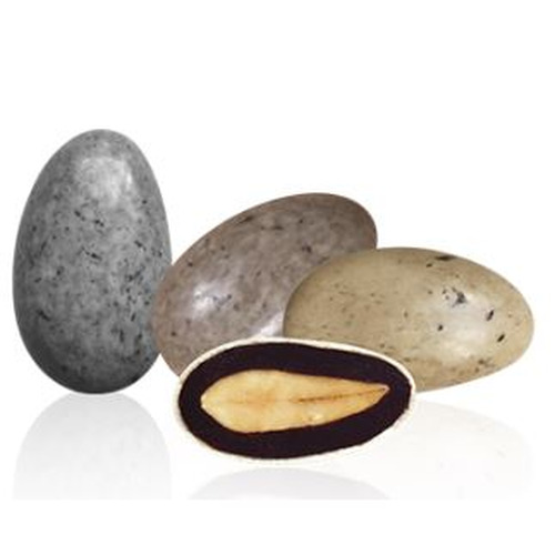 Dragées amandes chocoviennois assortis thème galets 1 kg